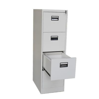 China Movable Furniture 4 Drawer Office Filing Cabinet Steel Metal Storage Cabinet For Sale for sale