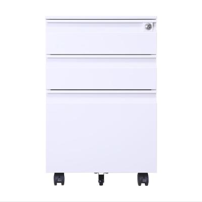 China Factory direct mobile under office desk steel mobile filing cabinet with cheap price for sale