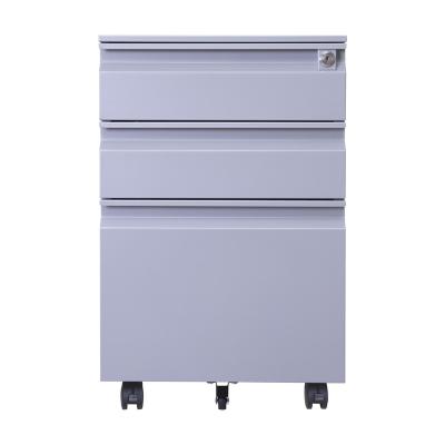 China Movable customized lockable nightstand drawer cabinet metal metal filing cabinet for sale for sale