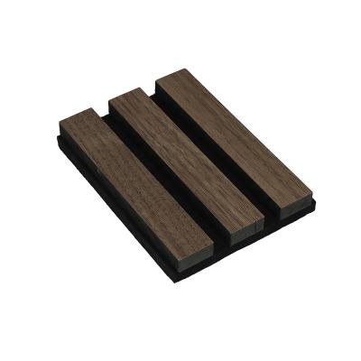 China Modern GoodSound Hotel Akupanel Wooden Fiber Soundproofing Acoustic Would Slat Walls Panel Alicobond for sale