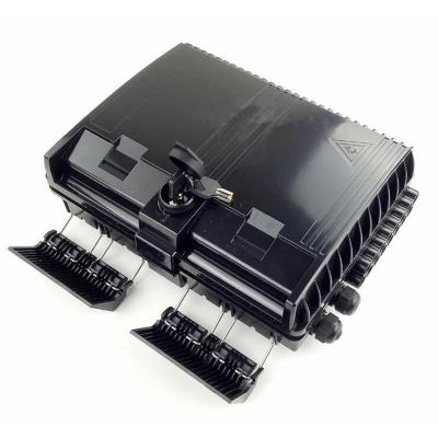 China HDX-09B 16 Core Fiber Optic Termination Box 2X16 Core FTTX Fiber Optic Box Splitter Box for sale