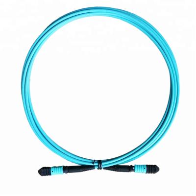 China MPO(f) to MPO(f) 12f LSZH 3.0m low loss Fiber Optic Patch Cord Mpo MTP Patch Cord for sale