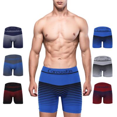 China UOKIN Breathable Plus Size Underwear Seamless Blend Colors Male Briefs 2xl Boxer Shorts Men for sale