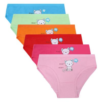 China UOKIN Daily High Quality Girls Underwear Cotton Material Young Girls Underwear Brief for sale