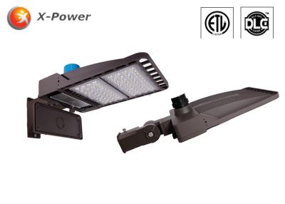 China 150w LED Shoebox Street Light Retrofit , LED Parking Lot Pole Lights For Car Parking Area for sale