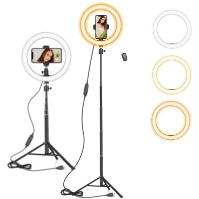 China Selling Live Video Photography LED Ring Light Self Phone Holder Best Produced By PORTABLE Factory for sale