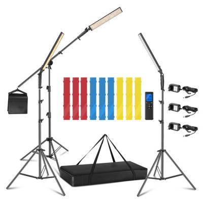 China PORTABLE Profession Photo Studio Photography RGB Stick LED Light Magic Wand with Stand for Live Streaming for sale