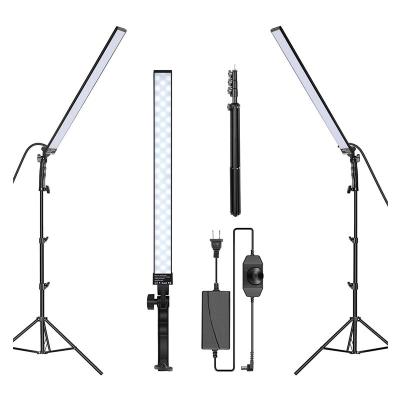 China 2 Pack PORTABLE Adjustable Photography LED Video Light Video Stick with Tripod Stand for sale