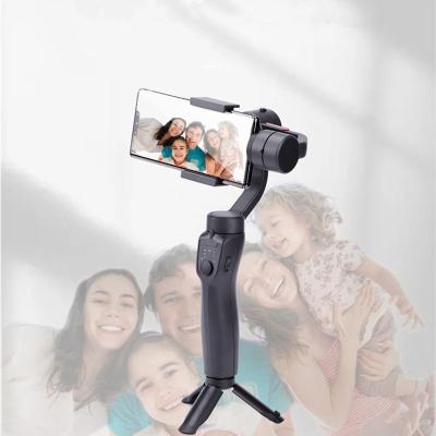 China Flexiblity Selfie Stick No App Required Object Auto Tracking 3 Axis Handheld Gimbal Stabilizer For Smartphone for sale