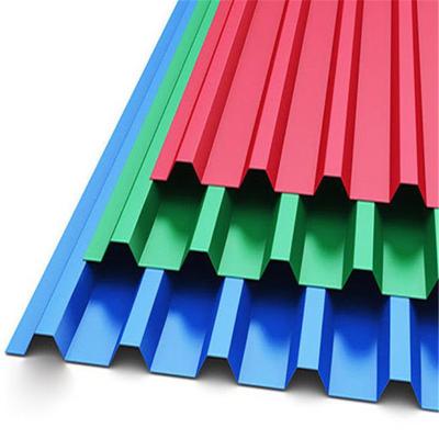 China Construction Colored Galvanized Steel Type Roof Tile Metal Rib Sheet for sale