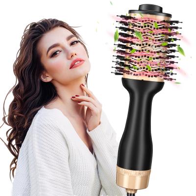 China Ionic Foldable Mini Handle Travel Hair Dryer Quiet Brush for sale