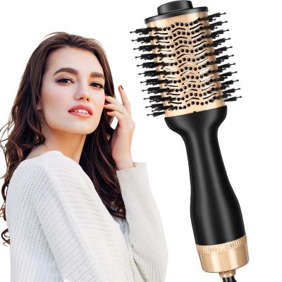 China Ionic Step And Hair Blow Dryer One Styler Spinning Hot Airbrush Hair Dryer Blow One Step Hair Fan for sale