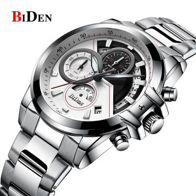 China Custom Chronograph Biden Watch For Men Stainless Steel Chronograph Luxury Watch 2020 Hot Selling Sports Watch for sale