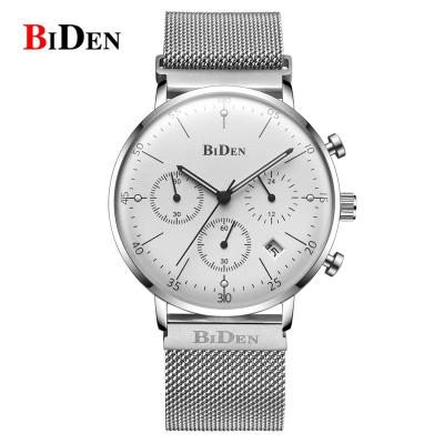 China BIDEN Chronograph Apple Watch Band Wristwatches Mens Luxury China Watch Manufacturers for sale