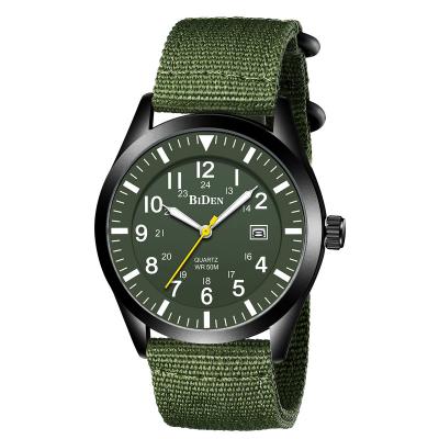 China BIDEN Chronograph relojes 0321 wristwatch nylon waterproof men luxury fashion wristwatch for sale