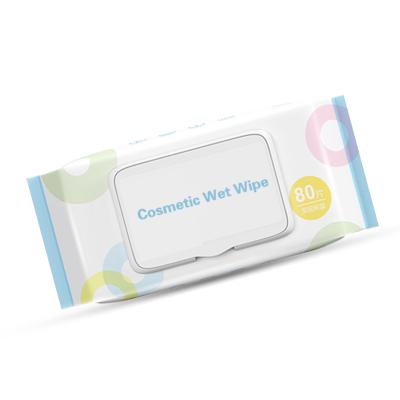 China Refill Plastic Fliptop Packaging Wet Wipe Pack / Organic Vitamin C Biodegradable Former Makeup Remover Tub for sale