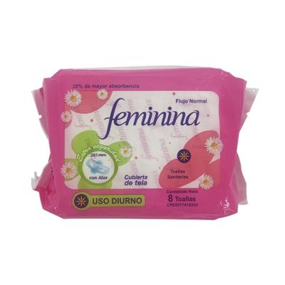 China Super Absorbent Customized 100% Biodegradable Organic Female Cotton Sanitary Pads for sale