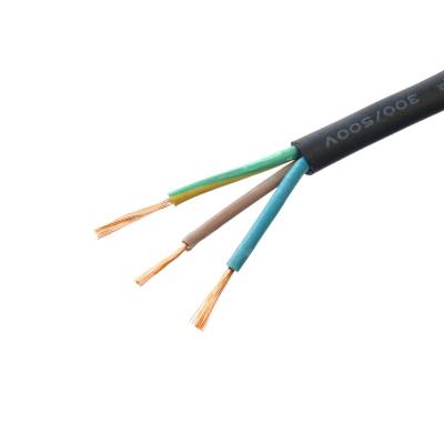 China LOW VOLTAGE KC/ VDE Certificated H05rr f 3x0. 75 mm Sq Flexible Rubber Wire Welding Cable Fire-resistant Safety Power Cord for sale