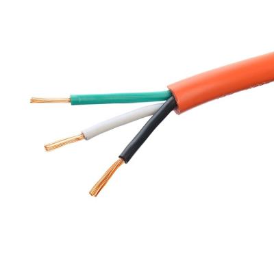 China VDE H05VV-F 300/500V Flexible 3 Core 0.75 1 1.5mm 2.5mm 4mm Sq Electric Cable Pure Copper for Overhead and Building Wire for sale