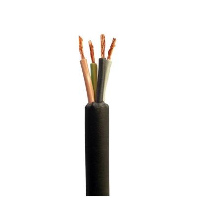 China 450/750V Rated Voltage Copper Conductor H07rn Fire And Heat Resistance Function Wire For Low Voltage for sale