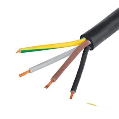 China LOW VOLTAGE Outdoor Cable H07rn f 4g2 5 mm Insulated Copper Core Electric Wire Line Cable Flexible Material for sale