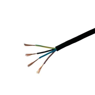 China IEC 52 RVV Cable 300/300V 4 Core 1.0mm2 Flexible Power Cable PVC Copper Conductor 52 RVV/RV/BV/BVV Electric Cable Wire for sale