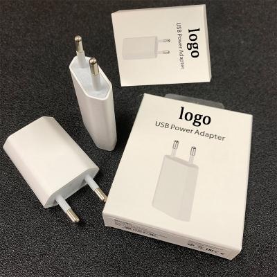 China Mobile Phone Types EU Top Selling High Quality 5W 2a Charger For iphone 5 6 7 8 xs Max Charger Cable Apple for sale