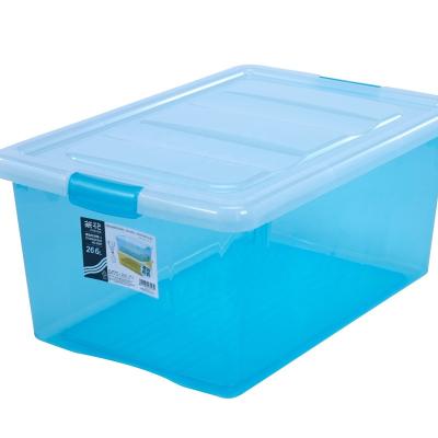 China Viable Thicker Plastic Clothes or Toy Finishing Box 26.6L Storage Box Storage Box for sale