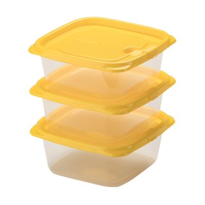 China Freshness Best Selling Clear PP Material Crisper Storage Container For Microwave And Refrigerator Food Safe Storage Containers for sale