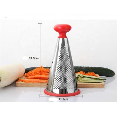 China Sustainable Wholesales Round Multifunctional Plastic Vegetable And Fruit Grater for sale