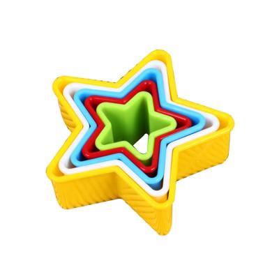 China Viable Hot Sale DIY Colorful Star Shaped Cake Mold Cake Tools Decorations for sale