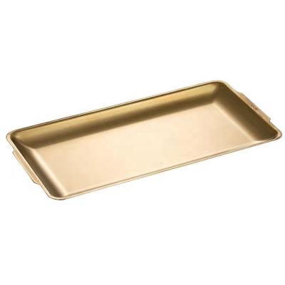 China Viable Wholesale Korean Style Stainless Steel Restaurant Dish BBQ Roast Meat Dinner Dish for sale