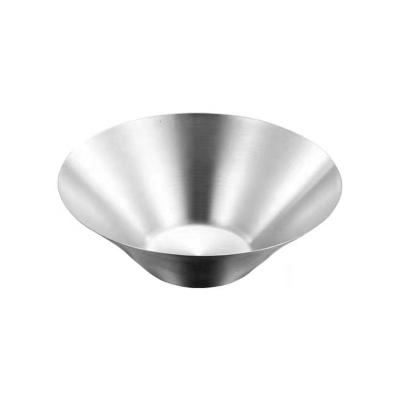 China Viable Wholesale Food Grade 304 Stainless Steel Gold Fruit Bowl Restaurant Salad Bowl for sale