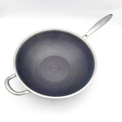 China Valentine Cover Baby Halloween Gifts Christmas Space Wok Pan Full Seasoned Carbon Steel China Non-Stick Viable Chinese Cooking Beer Beer Wok for sale