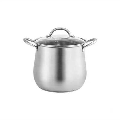 China Sustainable Sale Well 304 Food Grade Stainless Steel Food Steamer Pot 22cm Steamer Cooking Pot Kitchen Cooker Steamer Pot for sale