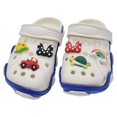 China Shoe Buckle 3D Shoe Accessories PVC Cartoon Shoe Charms For Clogs Shoe Buttons for sale