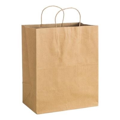 China Eco Friendly Customization Sustainable Kraft Paper Packaging Bag Eco - Friendly for sale