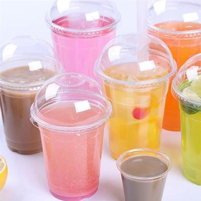 China Hot Selling Eco-friendly Wholesale Custom Plastic Cups Disposable PLA Drinks Biodegradable Mug Cups for sale