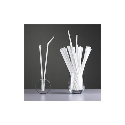 China Long Flexible Straw Plastic Disposable Flexible Drinking Straws for sale