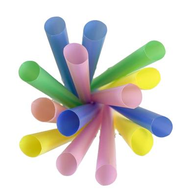 China Dgradable Factory Price Eco - Friendly Custom Size Black Pla Drinking Straight Straws for sale