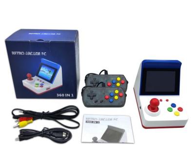 China Retro Classic Double Person A6 360 Integrated Double Person Joystick Arcade Game Game Console A6 Retro for sale