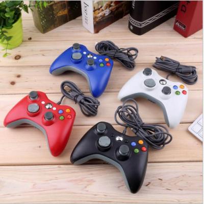 China ERGONOMIC 2.4G Wired Gamepad For Xbox 360 Game Console Controller Receiver Control For MS Xbox 360 Gamepad For PC win7/8/10 for sale