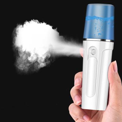 China Moisturizer USB Charging Capacity 40ml Nano Mist Large Moisturizing Mini Facial Stemer Portable for sale