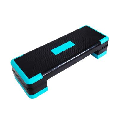 China Home Gym Step Board Fitness Adjustable Aerobic Exercise 90cm Step Platform for sale