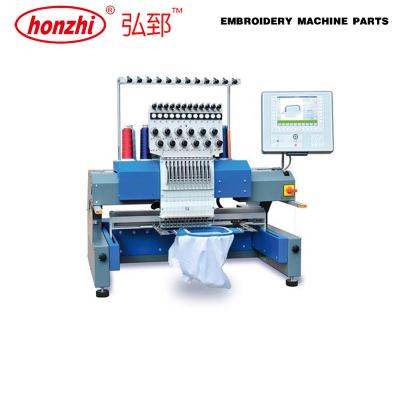 China HZ-018 Embroidery Machine 1 Head 15 Needle Single Needle Computer Embroidery Machine Head Customized for sale