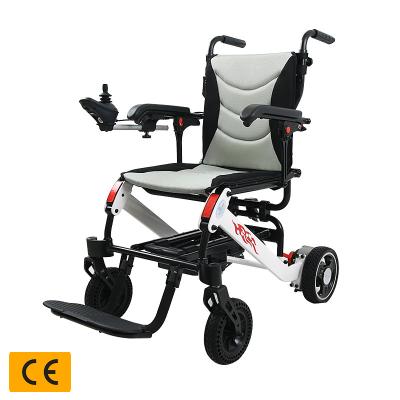 China Lightweight Disabled Wheelchair Folding Fold Electric Electric Wheelchair With Light Weight for sale