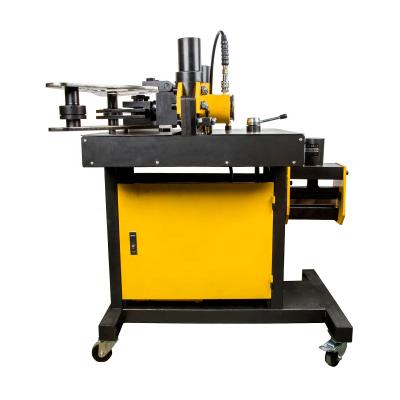 China Building Material Shops DHY-401 Four-in-One Hydraulic Busbar Cutting Punch Bending Machine for sale