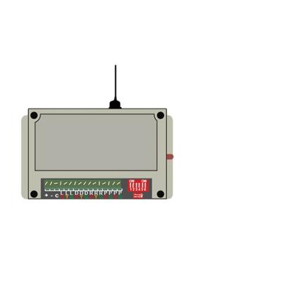 China Solar Fire Controller Signal Control 12V Wireless Traffic Lights Light Controller with Fault Detect Function for sale