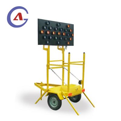 China Aluminum Solar LED Traffic Boom Panel Trailer for sale