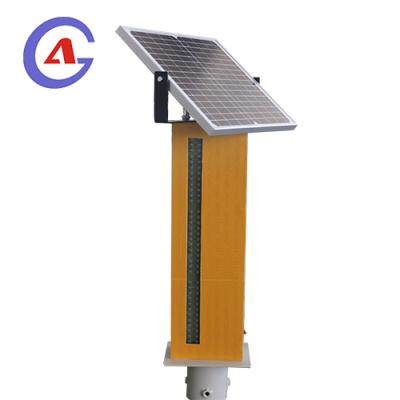 China New Design Road GPS Traffic Solar Synchronous Synchronous Flashing Sequential Flasher Solar Led Warning Light for sale